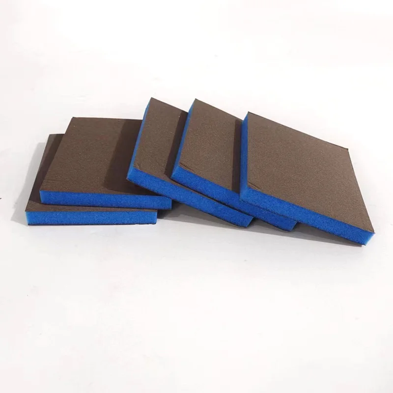 

6PCS German Festool Double-Sided Sponge Sandpaper 98*120mm 220 800 Car Sheet Metal Spray Paint Polishing Plastic Parts Abrasive