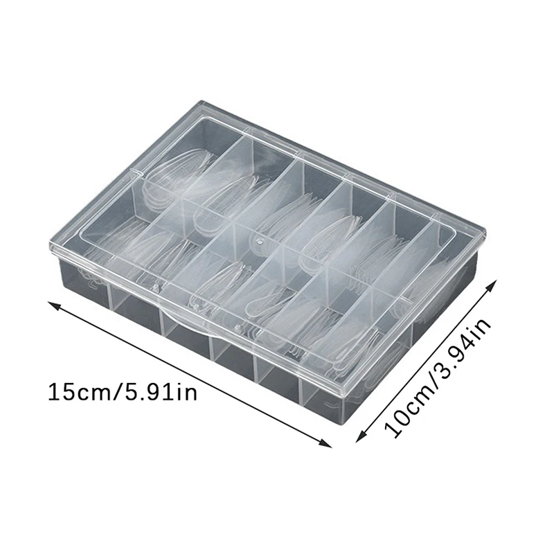 120 Pcs Nail False Tips Mould Quick Building Mold Tips Nail Dual Forms Finger Extension Nail Art Uv Building Uv Gel Tools Salon
