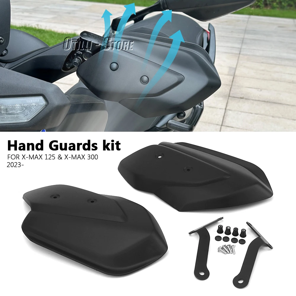 New Motorcycle Handguards Handlebar Guards Hand Guard Knuckle Visor For Yamaha XMAX300 XMAX125 X-Max 125 X-MAX 300 2023 2024