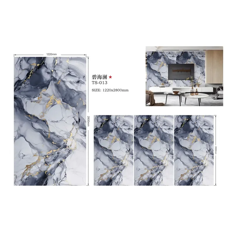 2026 Modern UV-Coated SPC Stone Plastic Composite Wall Panel Board 7.10