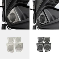 Door Speaker Audio Loudspeaker Cover Trim Stainless Steel For BYD Seal 2022 2023 Interior Accessories