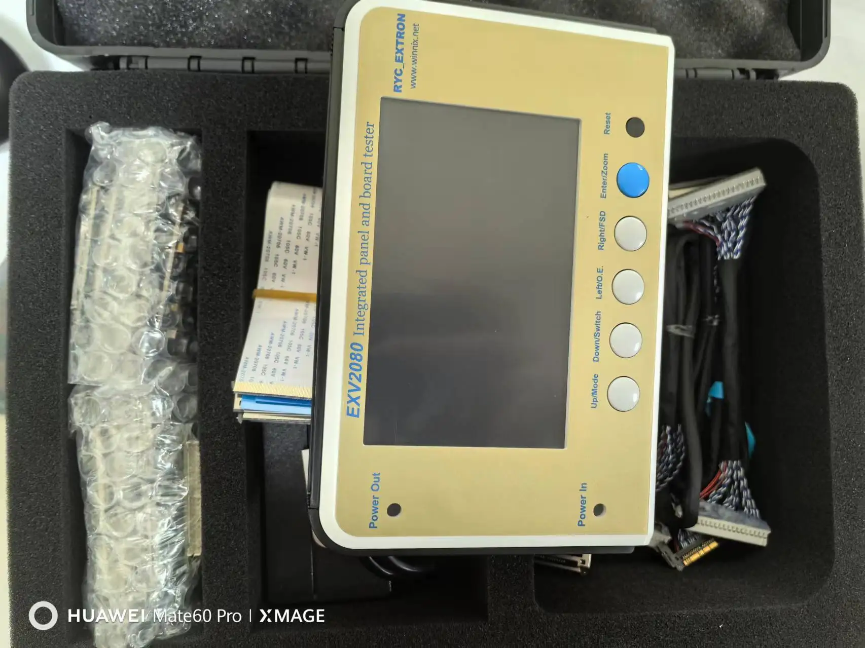 EXV2080 Winnix Official 4K-Vbyone & 2K-LVDS TV Board And Screen Tester CE FCC Certified English Version for TV Testing