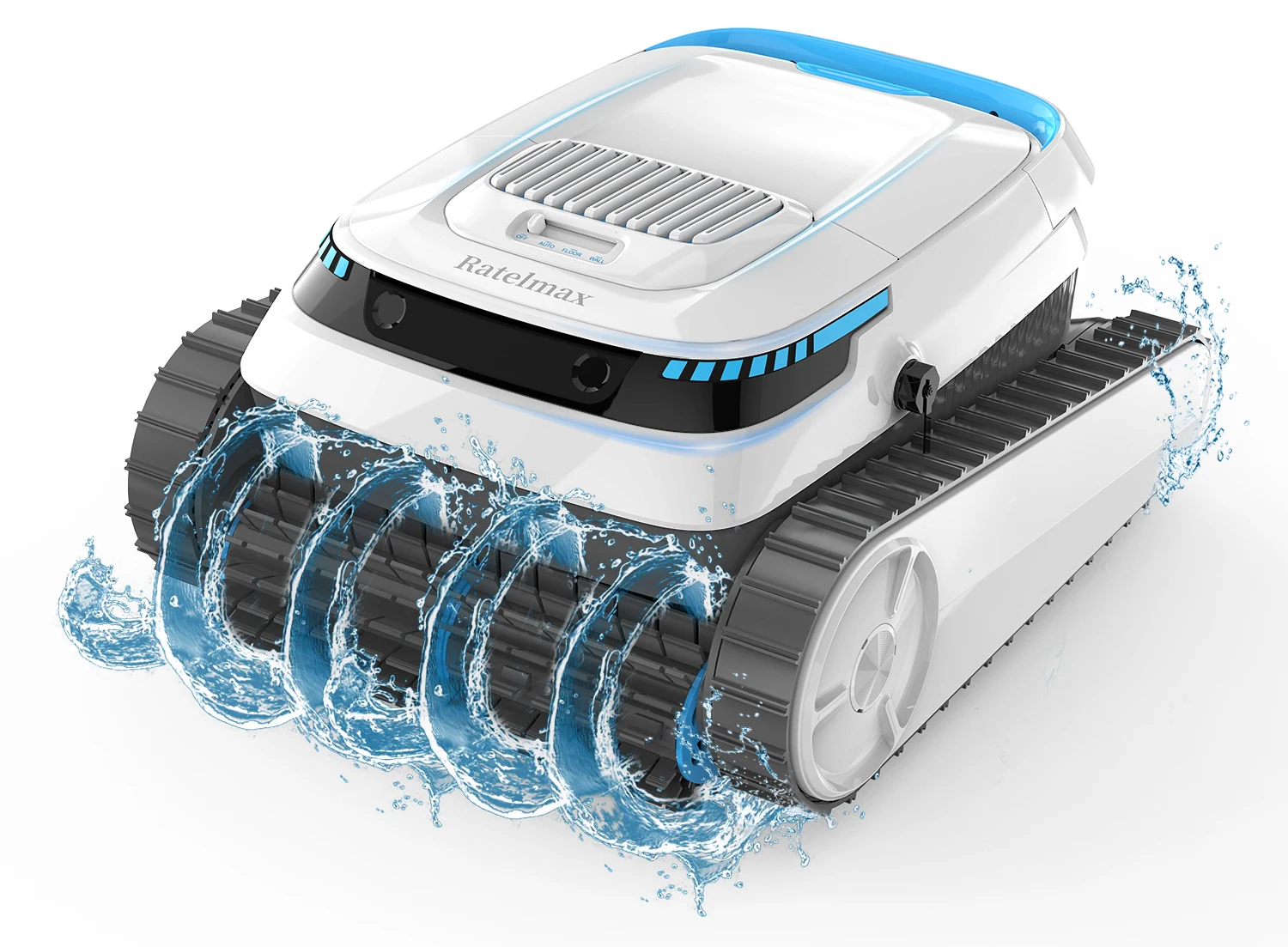 Ratelmax автоматический подводный робот-пылесос робот для чистки бассейна восхождения робот настенный аксессуар для чистки бассейна