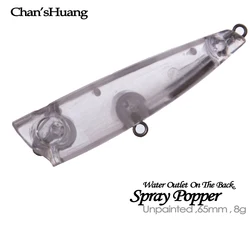 Chan'sHuang Popper 6.5cm – Señuelo superficie hecho a mano