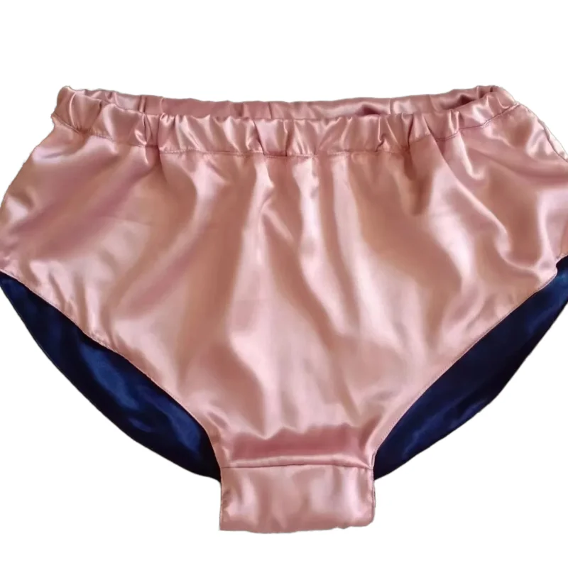 Man's Handmake Silky Touch Panties Live Show Dance Costumes Larger Size Harajuku BF Gifts FKK Party