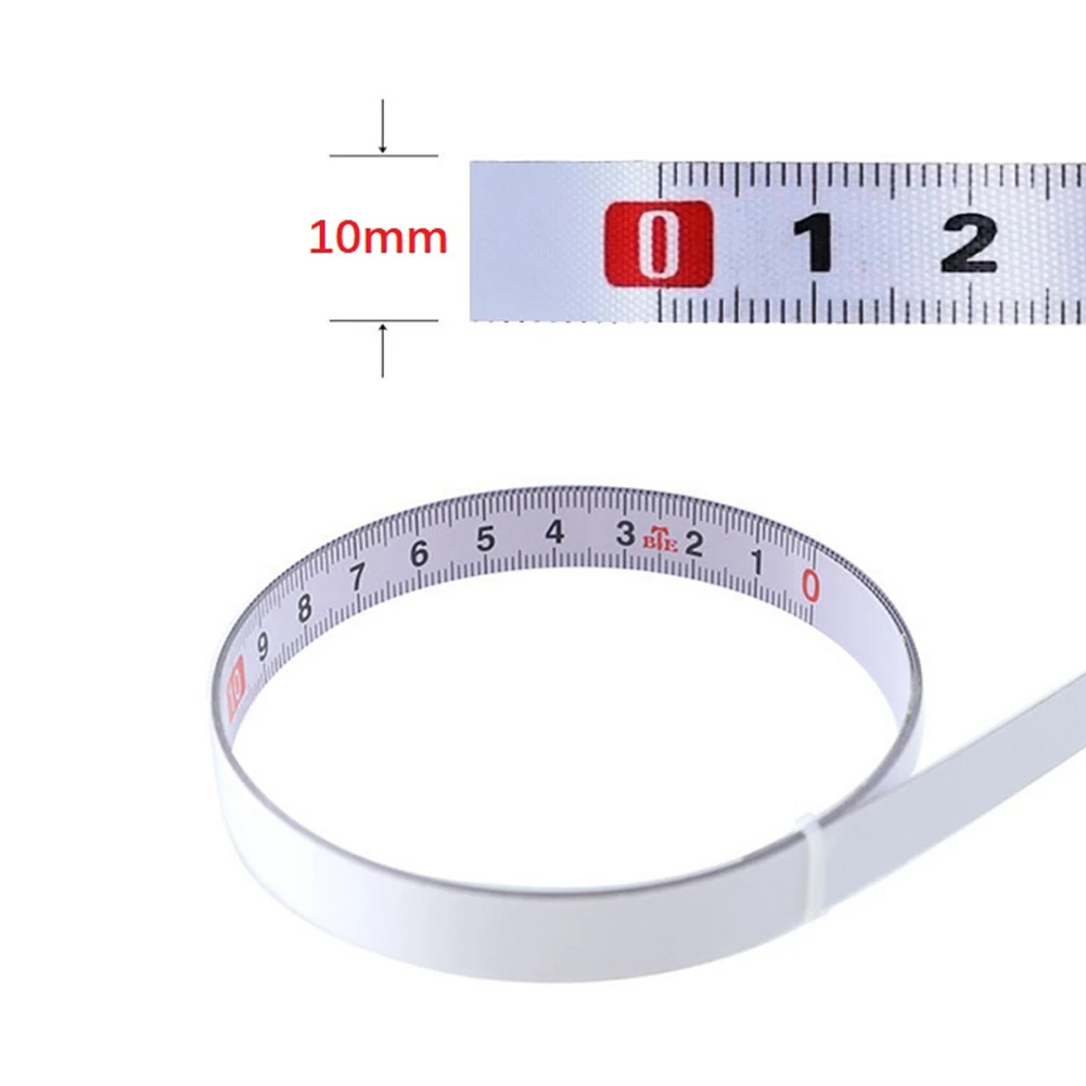 Miter Track Tape Measure with Strong Adhesion A Must Have Steel Ruler for Any Serious Woodworker's Toolkit or Workshop Setup