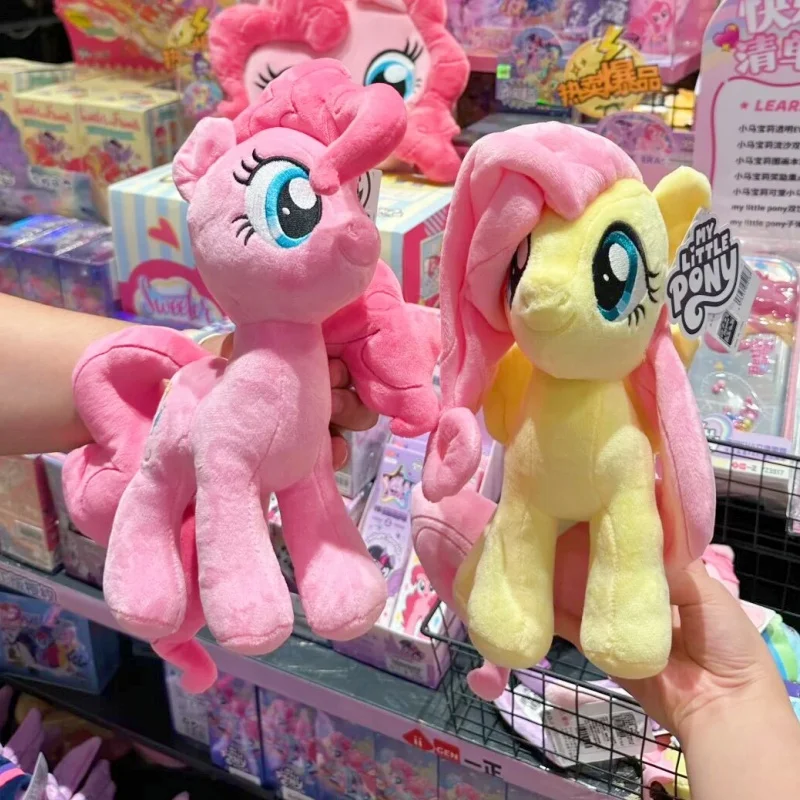 

Милая плюшевая кукла My Little Pony, игрушка в стиле аниме, Twilight Sparkle Fluttershy Pinkie Pie, мультяшные мягкие украшения, куклы, подарки на день рождения для детей