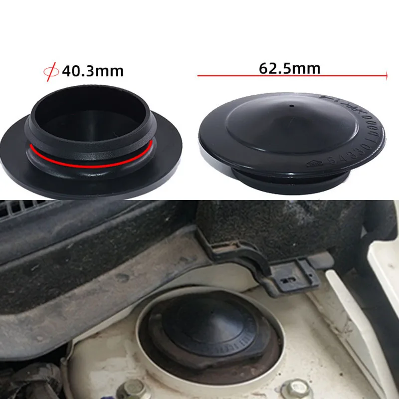 2 Suspension Mount Strut Waterproof Cover Dustproof For Nissan Leaf ZE0 Sentra 200 SE B16 Juke F15 Cube Z12 54330ED000 Auto Part