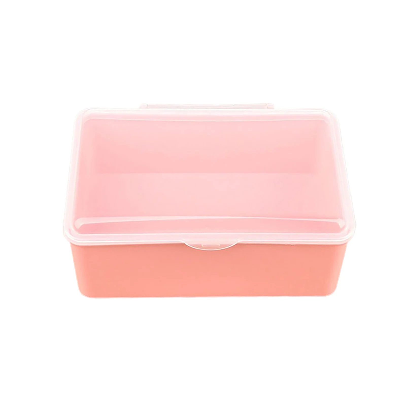 Pink Plastic Storage Box Screw Holder Case Organizer Jewelry Beads Container Ornament Electronic Component Packaging Case