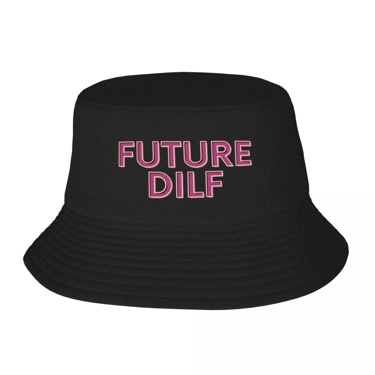 Future Dilf Bucket Hat Panama For Man Woman Bob Hats Autumn Fisherman Hats Summer Beach Fishing Unisex Caps