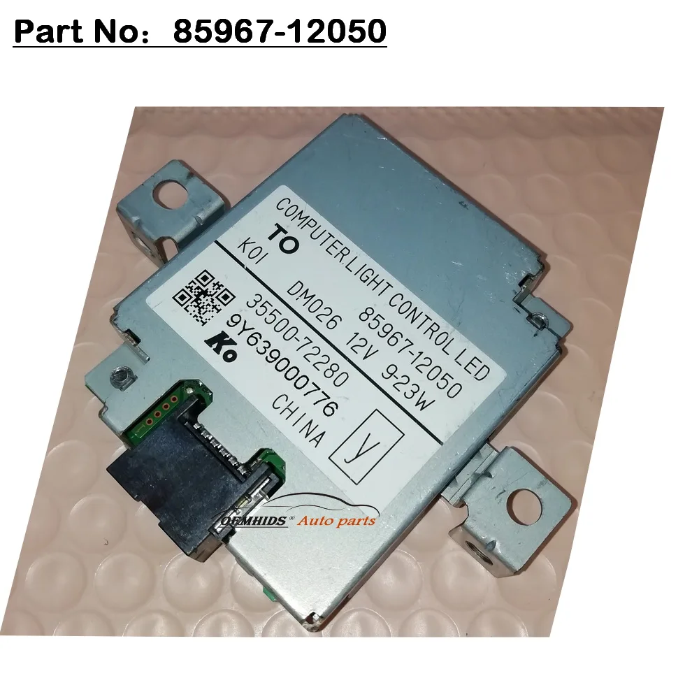 Módulo de señal de giro DRL LED, Control de luz de computadora Original para Ralink RAV4 85967-12020 85967-12050 85967-YL010 85967-42020