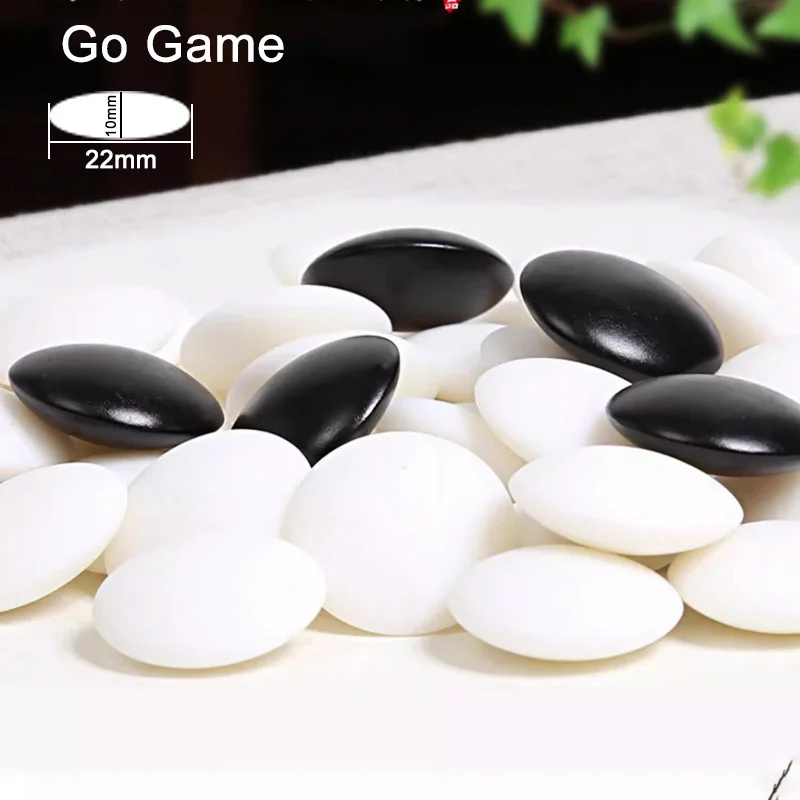 

Go Game Chess Set, 361 D2.2cm Melamine Chess Pieces, No Chessboard, Chinese Chess Game, Weiqi Table Game, Borad Game, Wuziqi