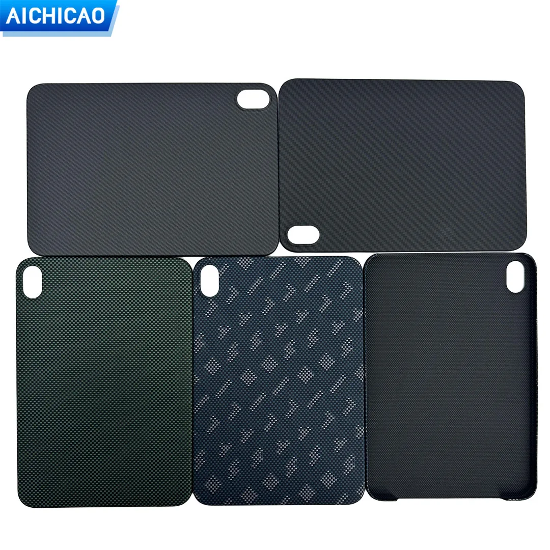 

Чехол из углеродного волокна ACC для iPad Mini 7, 8,3 дюйма и Mini6, тонкий матовый, из настоящего углеродного волокна, арамидный чехол для планшета, защитный чехол