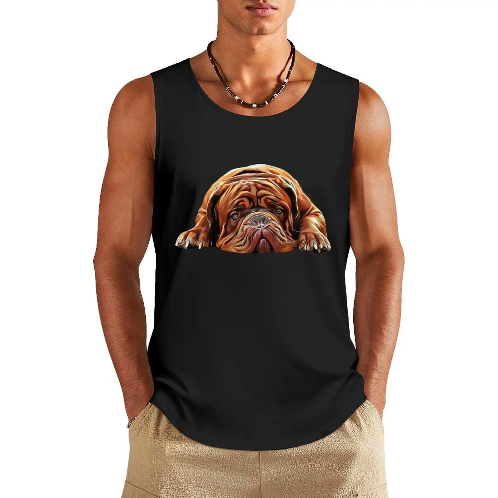 

Dogue De Bordeaux Tank Top muscle t-shirt Men's t-shirts best selling products