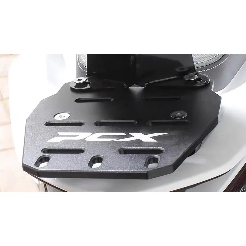 For Honda PCX 160 150 125 2014 - 2023 V1 Tail Top Case Rear Rack Rear Luggage Rack Motorcycle CNC Cargo Holder Shelf Accessories