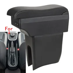 For Dacia Spring Armrest For Renault K-ZE Car Armrest box Auto Storage Box leather Dedicated Simple installation Curved Surface