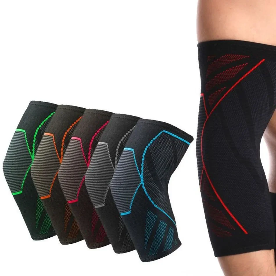 WOSWEIR-1 PC Kompressions-Ellenbogenstützpolster, elastische Klammer für Männer und Frauen, Basketball, Volleyball, Fitness-Schutz, Armstulpen