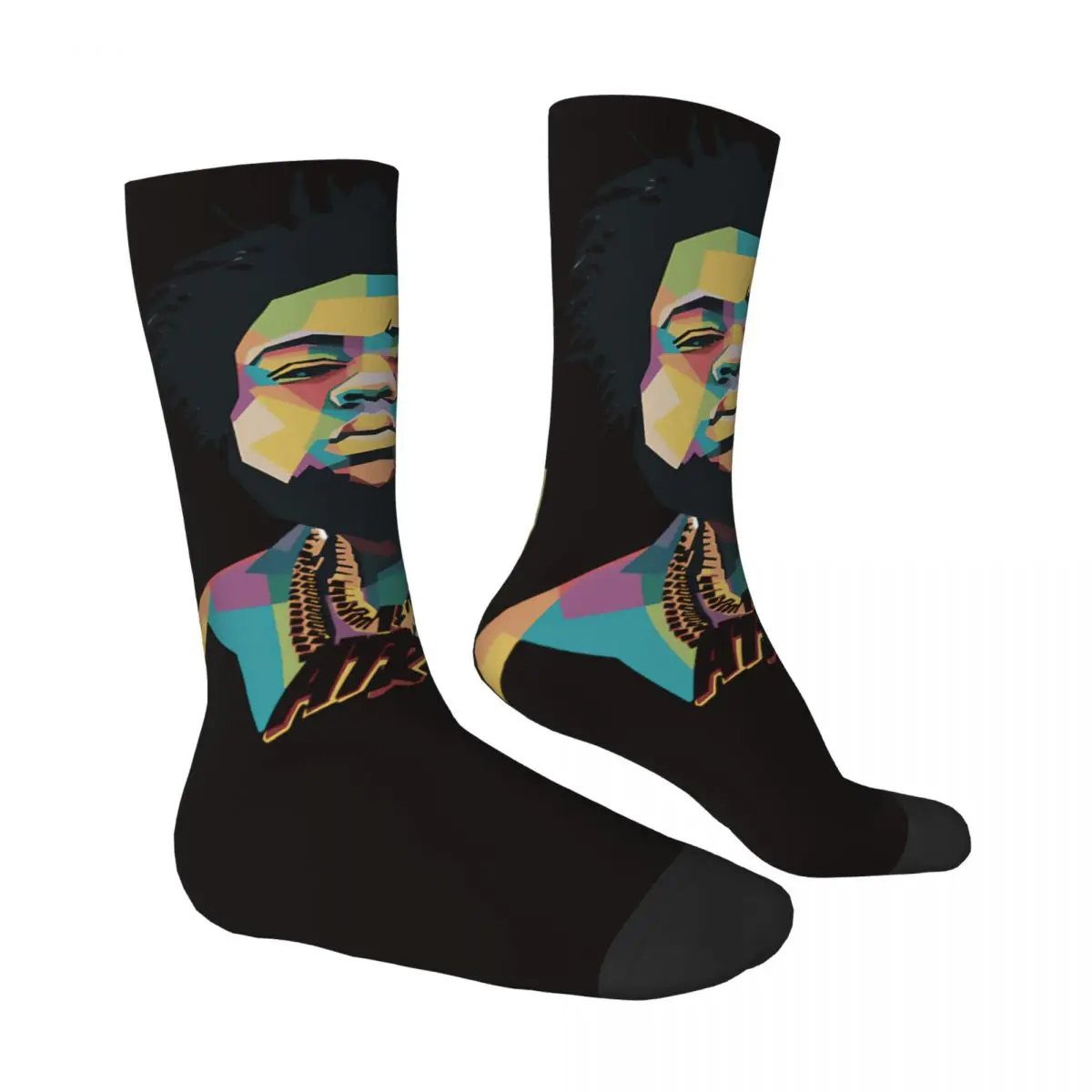 Cool Rod Wave Unisex Winter Socks Hip Hop Happy Socks Street Style Crazy Sock