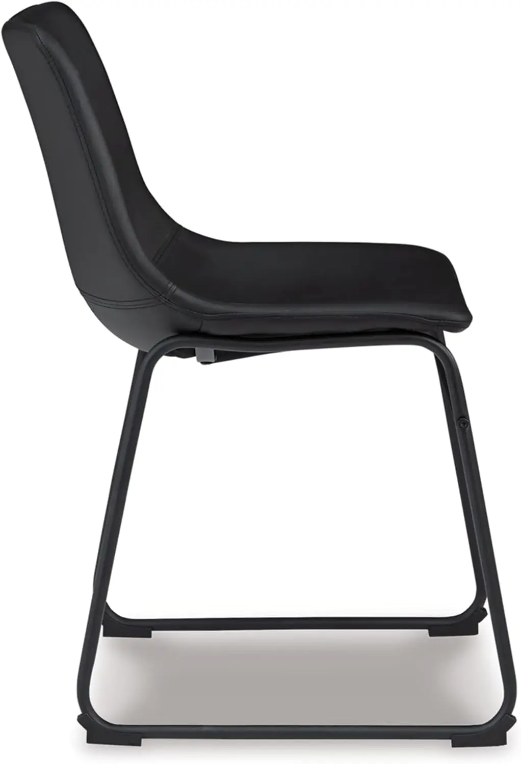 Ashley Centiar-Chaise de salle à manger du milieu du siècle, 2 fils, noir, E27, design