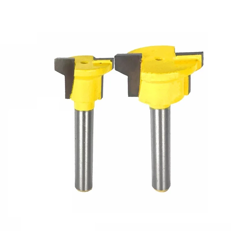 

1/4" Shank Molding Router Bit Drawer Lock Tenon Knife Plug Wood Milling Cutter Door Woodworking Mitered Tool