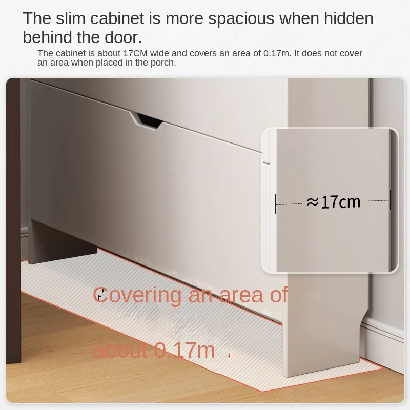 Modern tipping bucket ultra-thin shoe cabinet household entrance small shoe cabinet small apartment 2021 new popular shoe rack