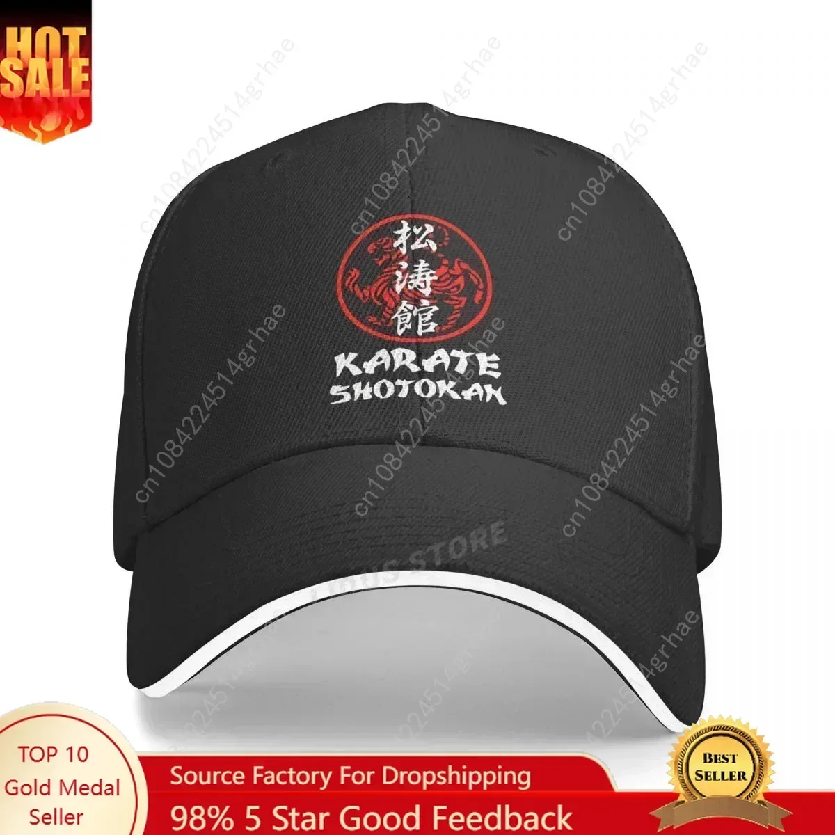 Shotokan Karate Baseball Caps Women Men Adjustable Fashion Unisex Shotokan Tiger Hats