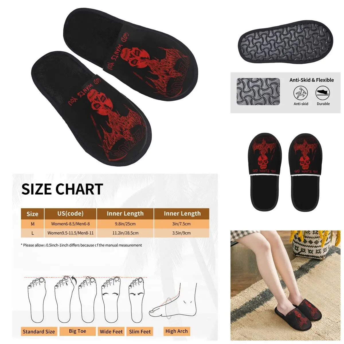 

God Wants You Kanye West Men Women Furry slippers,Warm Color printing special Home slippers,Neutral slippers pantoufle homme