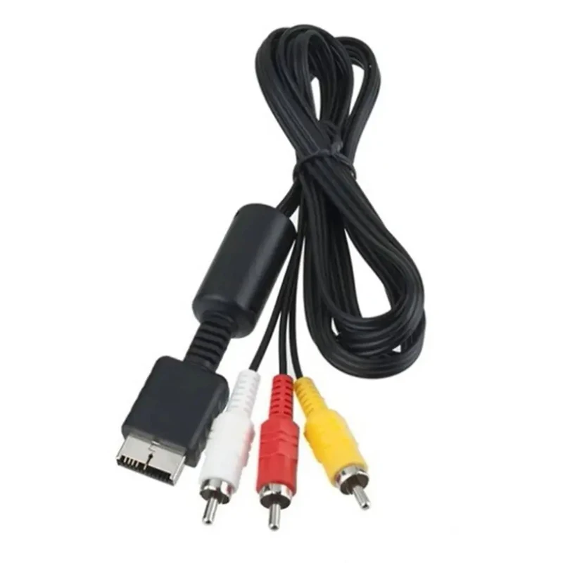 

1.8m Audio Video HDTV Component AV Cable To RCA AV Cable TV Video Cable for PS2/PS3 PS HD Multi Out Composite RCA Cables