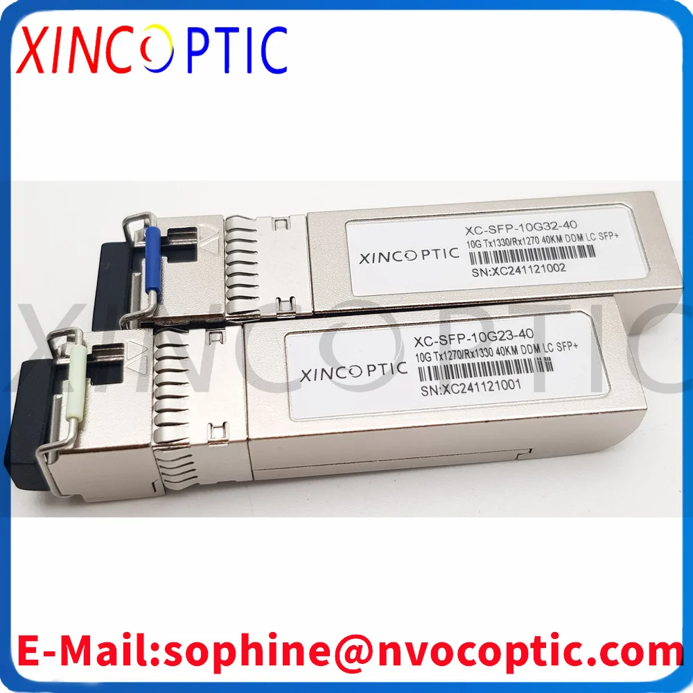 

Одноволоконный модеум Mini GBIC WDM 10G TX 1270 нм/1330 нм 40 км 10G TX 1330 нм/1270 нм 40 кмBiDi SFP+ LC DOM Сильная совместимость