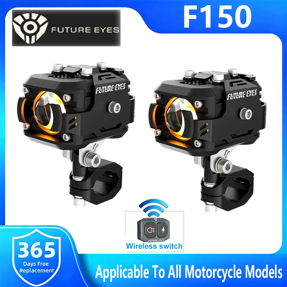 

Беспроводной переключатель Future Eyes F150, светодиодный электрический супер яркий вспомогательный автомобиль высокой мощности для 1200GS F800, противотуманные фары мотоцикла