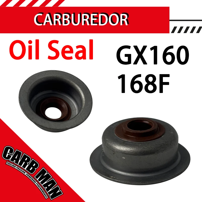 

1/3/5/10pcs Generator Valve Stem Oil Seal For Honda GX160 GX200 GX120 168F 12209-ZH8-003 2kw 3kw 5.5hp 6.5hp Engine