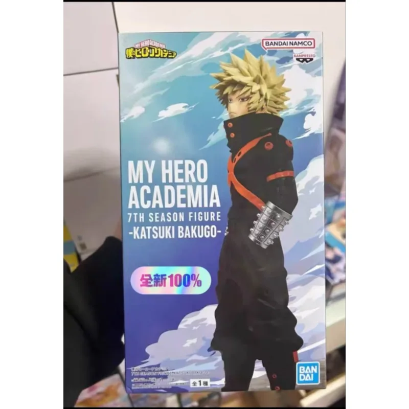 BANDAI BANPRESTO в наличии My Hero Academia Bakugou Katsuki оригинальная фигурка украшения Funko Pop праздничные подарки
