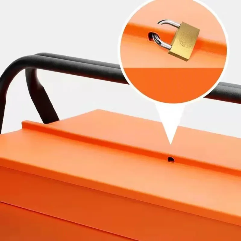 Caixa de ferramentas portátil dobrável de metal para casa, 85 peças, três camadas, dobrável, multifuncional, kit de ferramentas de reparo de carro, combinação