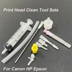 Printkop Onderhoud Reparatie Reinigingsvloeistof Kits Dye Inkt Printkop Schoon Tool Sets Voor Canon Hp Epson