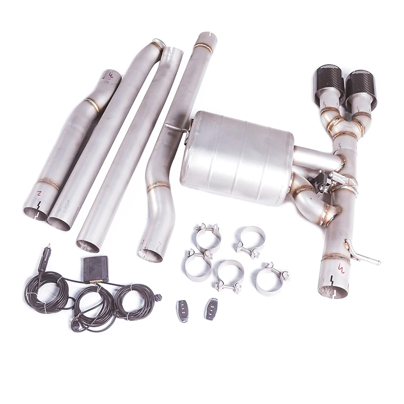 

[Exhaust system muffler] For BMW MINI Cooper F56 R56S SUS304 exhaust system muffler with valve