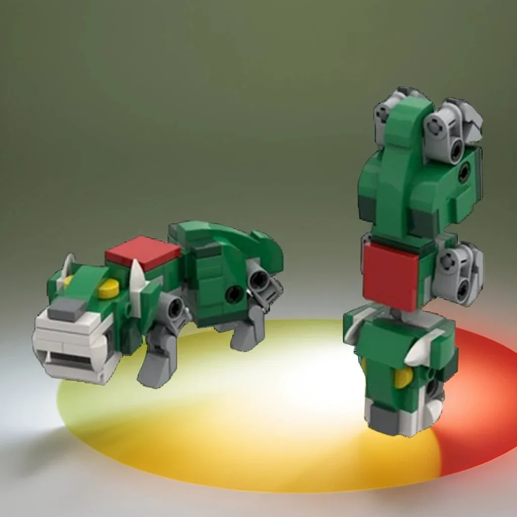 

711Pcs Voltron v1 MOC Classic Voltroner (Version 1) Combiner Robot Education Building diy Blocks Birthday Toys Gift