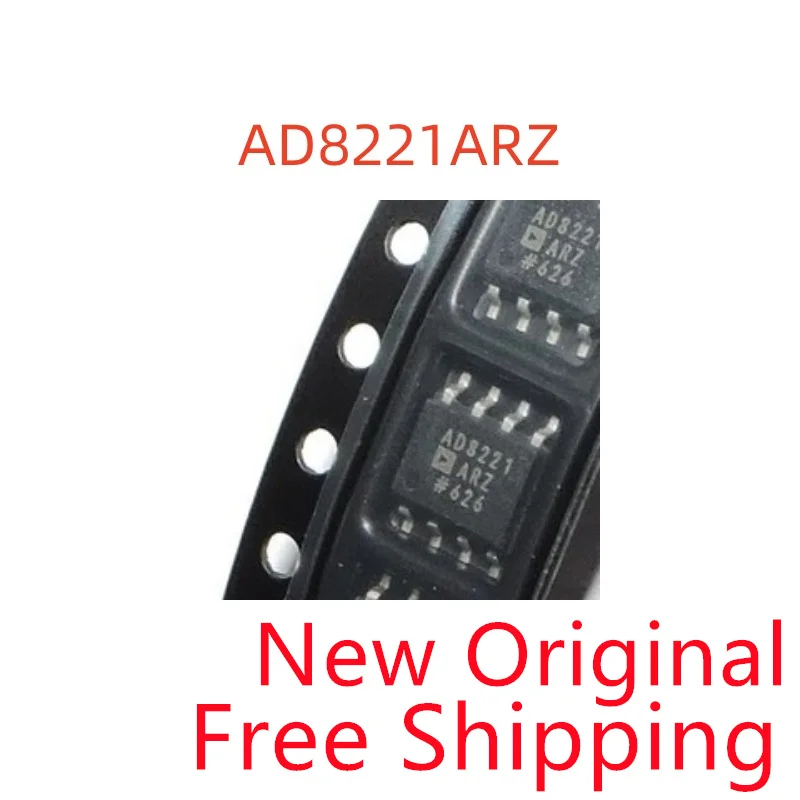 

10piece New Original AD8221ARZ-R7 AD8221 AD8221ARZ SOIC-8 Precision Instrumentation Amplifier IC Chip SOP8