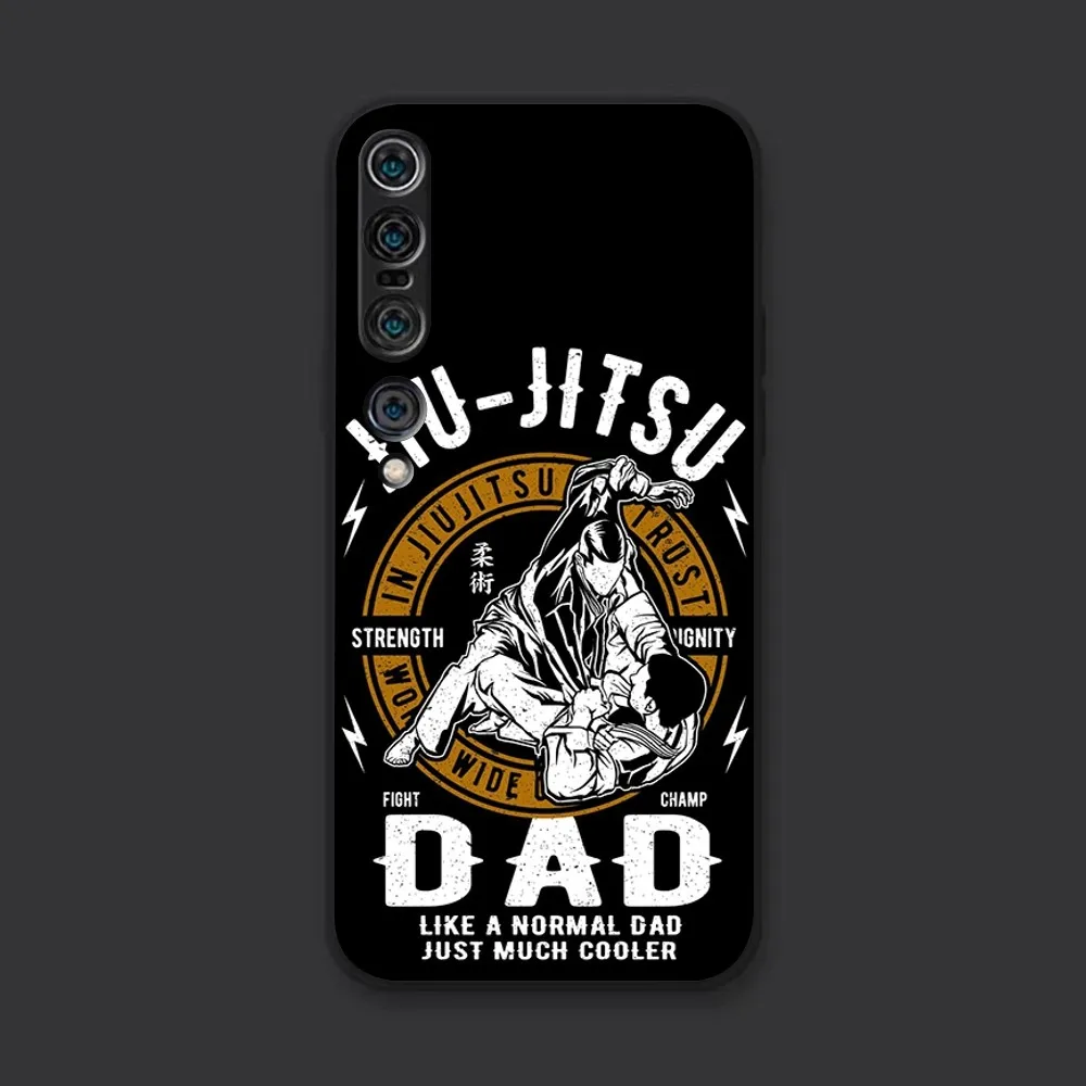 BJJ Brazilian Jiu Jitsu Phone Case For Xiaomi 11 Redmi Note 11 5G 8T 9A 9 10T Note8Pro Note9 12SUltra Black Case