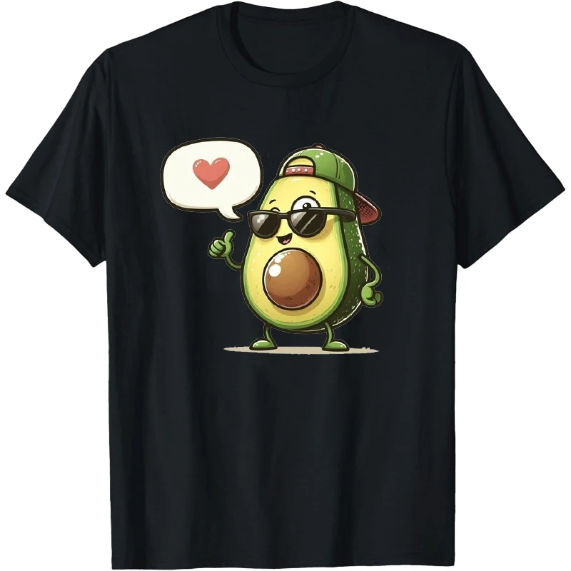 

Cartoon Avocado Graphic T Shirts С Принтом Funny Pattern T Shirt Male Мужская Shirts Mujer Женская TShirt Mujer Camisa Мужская