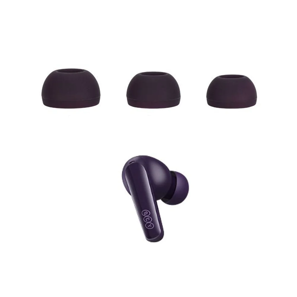 Soft Silicone Earbuds Tips for QCY T13X In-ear Earphone Earcaps Earplug Replacement Eartips Eargel