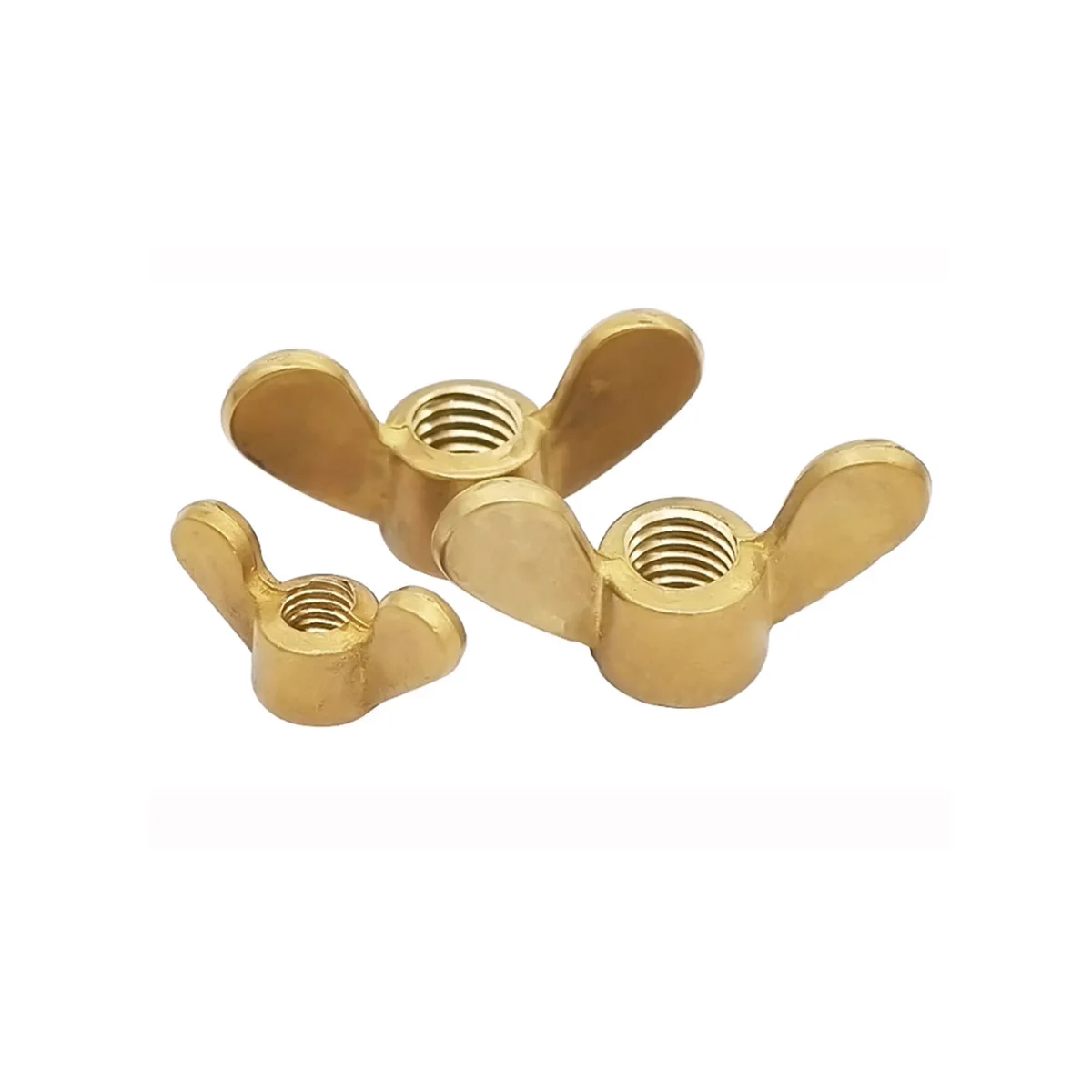 

Brass Butterfly Nut/Yuanbao Nut/Sheep Angle Shaped Locking Hand Nut M3-M20