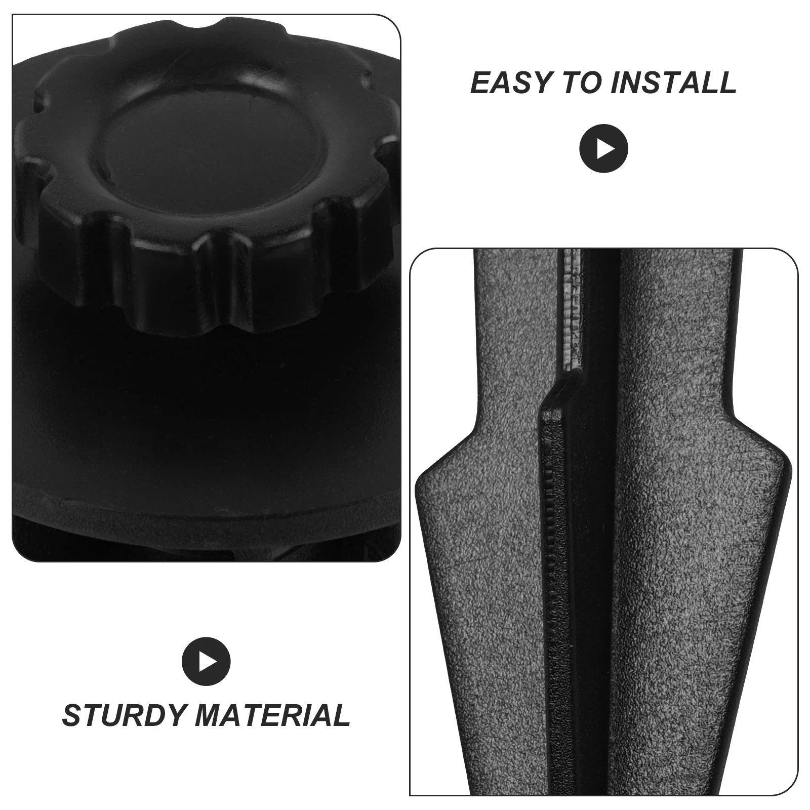 

10Pcs Lawn Light Stakes Plastic Solar Lamp Spike Durable Outdoor Garden Path Lighting Support Outdoor Light Stakes