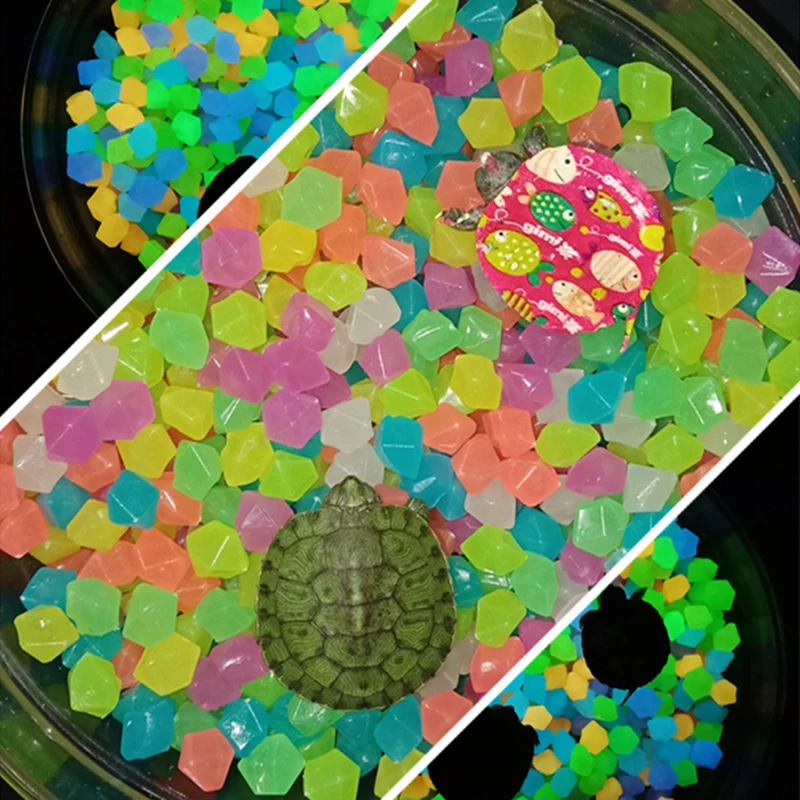 หินเรืองแสงตกแต่งสวน100ชิ้น, หินเรืองแสงสีดำประดับตกแต่งสวนกรวดกลางแจ้งตู้ปลา