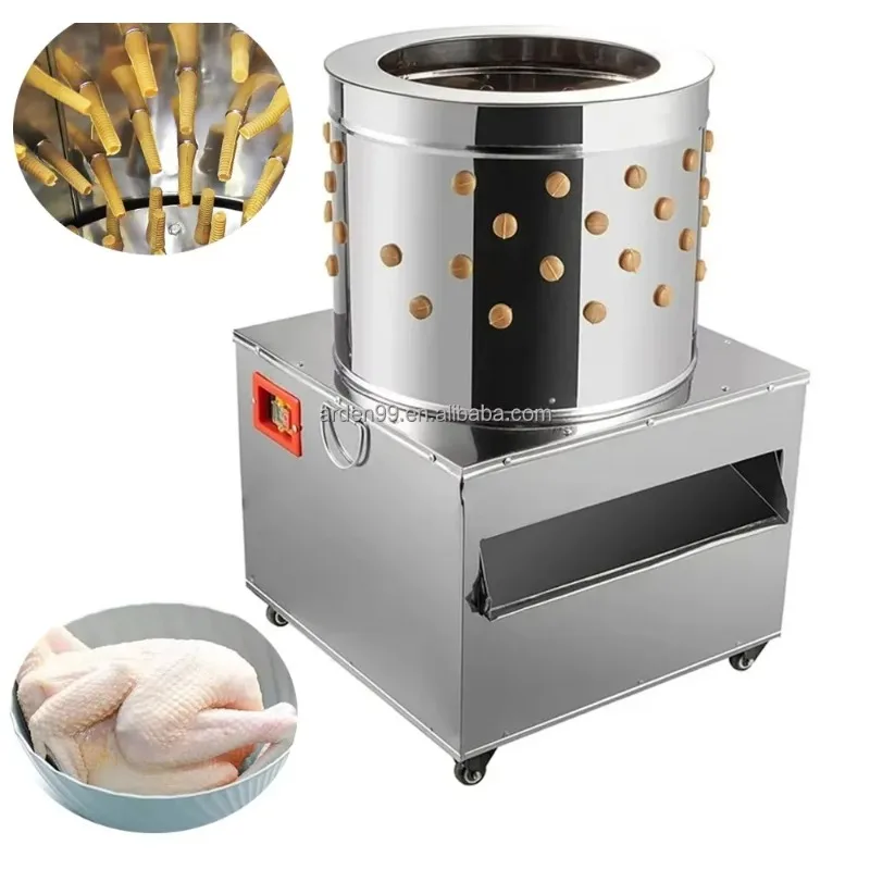 Chicken Plucker Machine Chicken Depilatory Equipment for Poultry Feather Removal and Cleaning