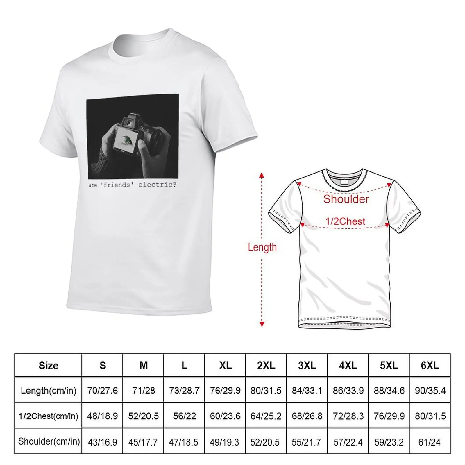 Are friends electric? T-Shirt football t shirt cotton man t-shirts cotton t shirt men