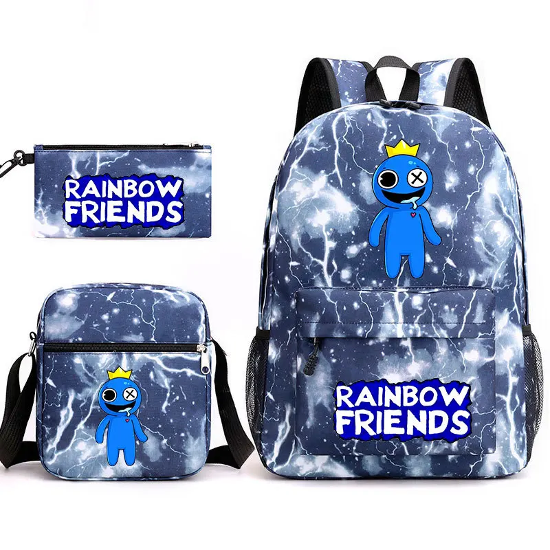 Gioco Rainbow Friend zaino zainetto borsa a tracolla astuccio per bambini studenti