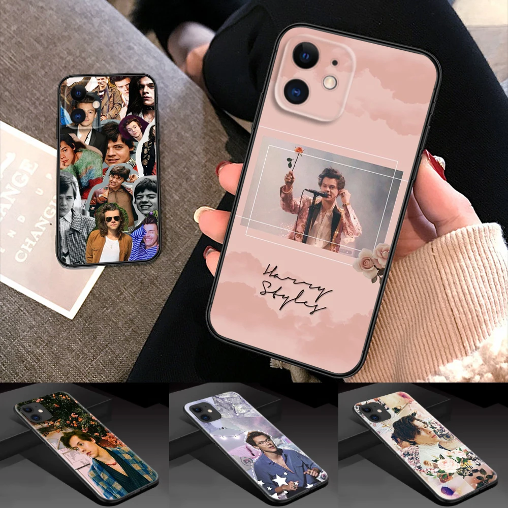 H-HaRRy art S-style Soft Silicone Phone Case for iPhone 15 14 Plus 13 12 11 X XS XR Pro Max Mini 8 7 Plus