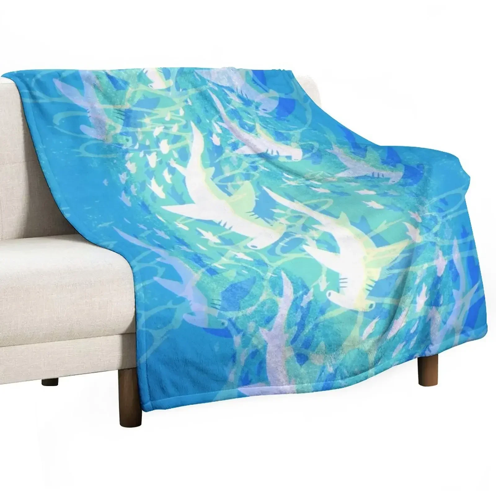 

Hammerhead Migration Throw Blanket for winter warm for winter Sofas Cute Blankets