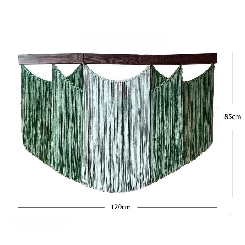 

Большой настенный гобелен ручной работы в стиле макраме в скандинавском стиле для гостиной, спальни, дома, квартиры, общежития, художественный декор, украшение в стиле бохо