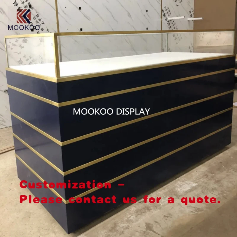 custom.Jewelry Display Showcase Shopping Mall Kiosk